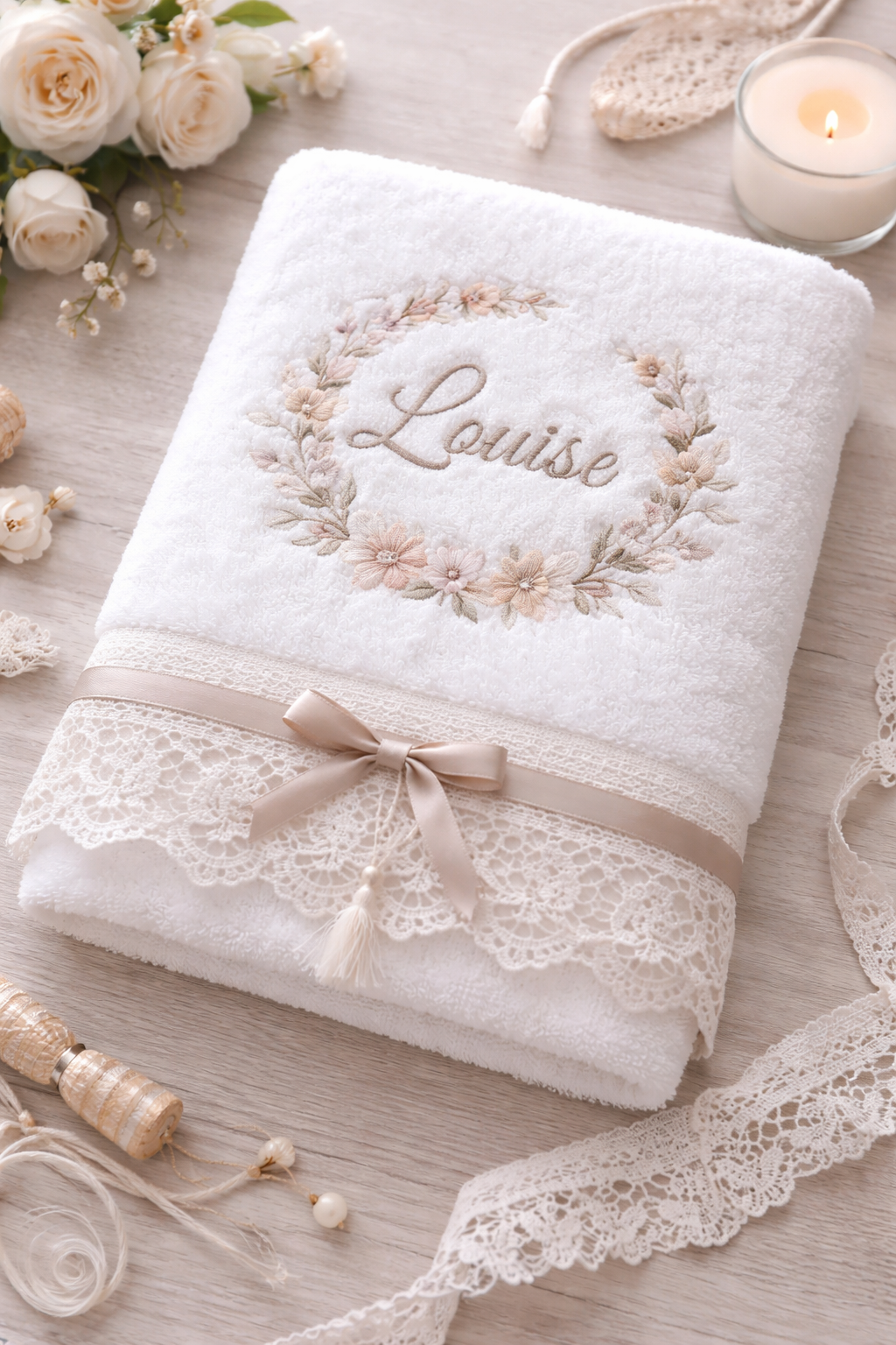 Serviette personnalisée
