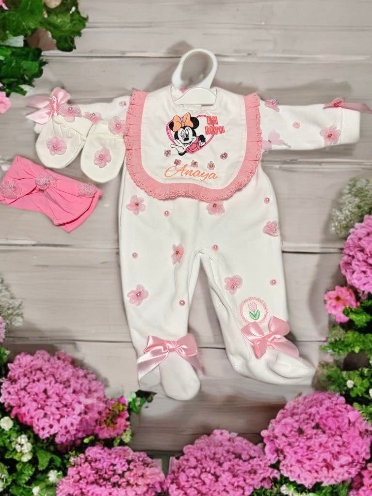 Grenouillère bébé une pièce